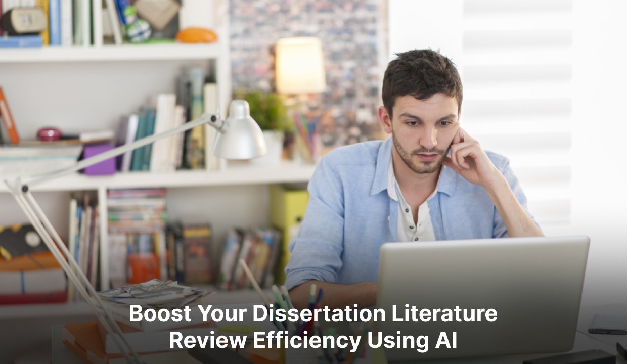 AI-Powered Literature Review in Dissertation Writing