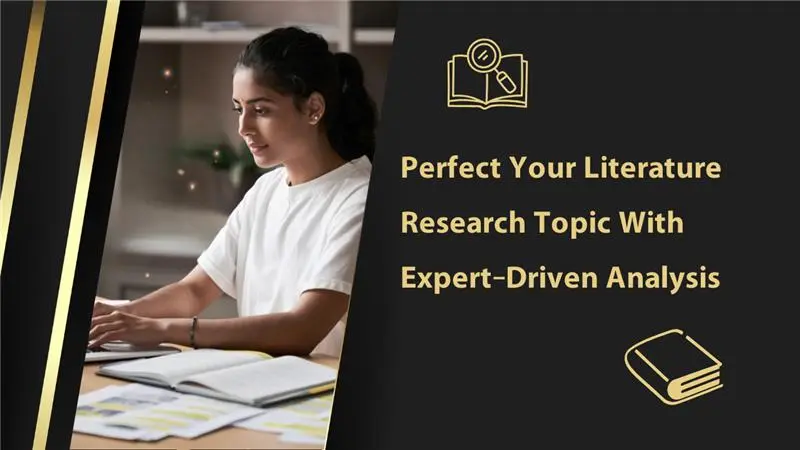 Topic Refinement and Gap Study in Literature