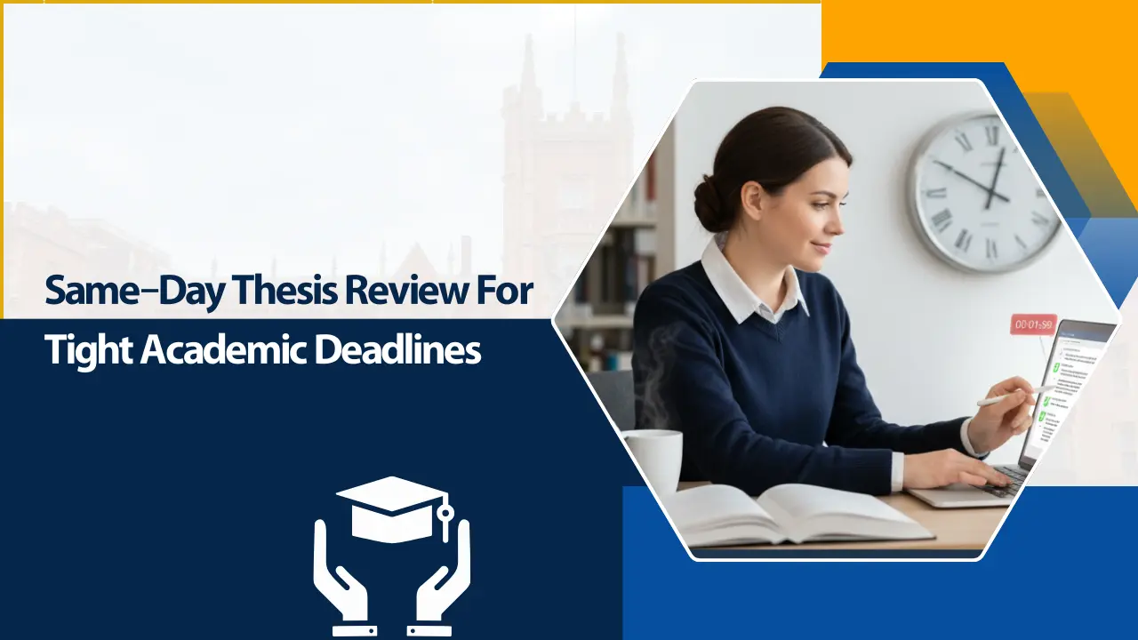 Fast Same-Day Editing Service for Thesis Drafts