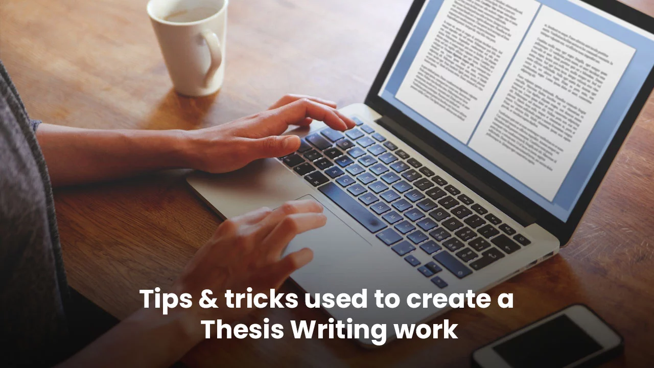 Tips for thesis writing work